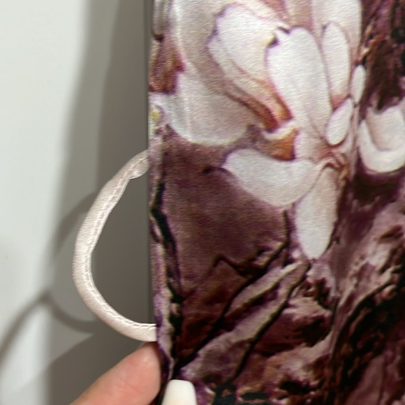 Peacock Print Sleeveless Tunic 100% silk - Picture 5 of 14